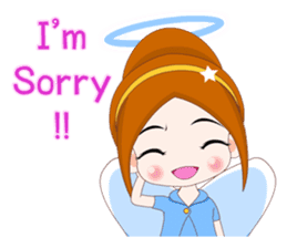 Pretty Angel Eng.Ver sticker #9167329