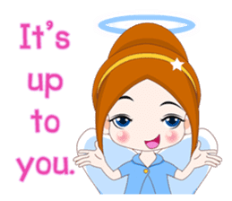 Pretty Angel Eng.Ver sticker #9167330