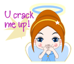 Pretty Angel Eng.Ver sticker #9167347