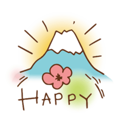 New Year's greetings 2016 sticker #9168042