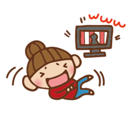 New Year's greetings 2016 sticker #9168055