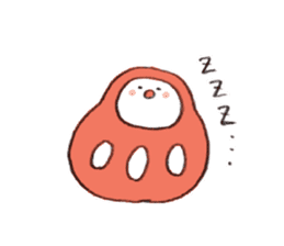 JAPANESE DARUMA! sticker #9168153