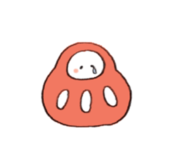 JAPANESE DARUMA! sticker #9168169