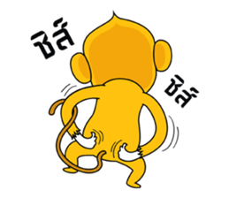 Yonkey Crazy Monkey by Happi Studio sticker #9168918