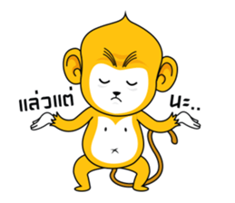 Yonkey Crazy Monkey by Happi Studio sticker #9168923