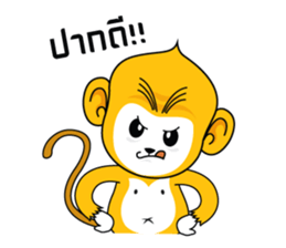 Yonkey Crazy Monkey by Happi Studio sticker #9168927