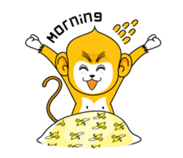 Yonkey Crazy Monkey by Happi Studio sticker #9168936