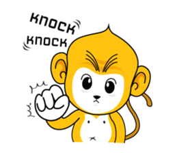 Yonkey Crazy Monkey by Happi Studio sticker #9168938