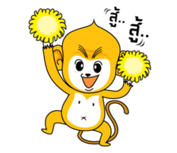 Yonkey Crazy Monkey by Happi Studio sticker #9168939