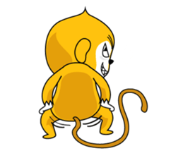 Yonkey Crazy Monkey by Happi Studio sticker #9168948