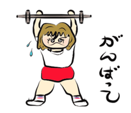 Red bloomers sticker #9169517