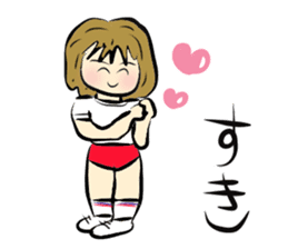 Red bloomers sticker #9169518