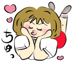 Red bloomers sticker #9169530