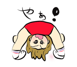 Red bloomers sticker #9169532