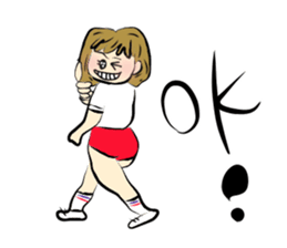 Red bloomers sticker #9169536