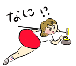 Red bloomers sticker #9169540