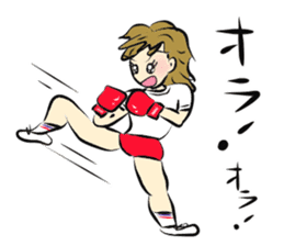 Red bloomers sticker #9169546