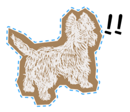 westie Hachibe3 sticker #9169937
