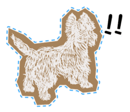 westie Hachibe3 sticker #9169937