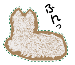 westie Hachibe3 sticker #9169947