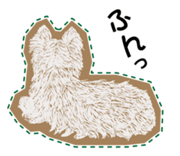 westie Hachibe3 sticker #9169947