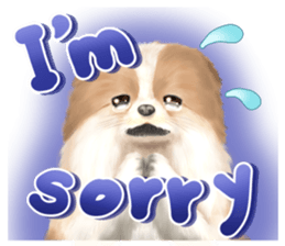 Pomeranian Love sticker #9169955