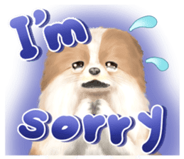Pomeranian Love sticker #9169955