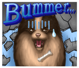 Pomeranian Love sticker #9169960