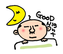 Japanese middle aged man sticker #9170190