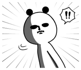 Sticker of a panda.2nd sticker #9170206