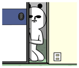 Sticker of a panda.2nd sticker #9170211