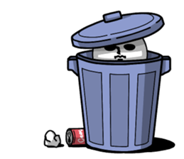 Sticker of a panda.2nd sticker #9170220