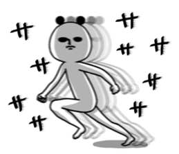 Sticker of a panda.2nd sticker #9170229