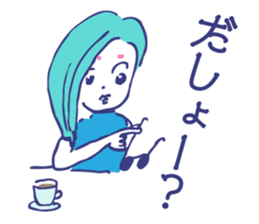 Everyday girl Sticker sticker #9170776