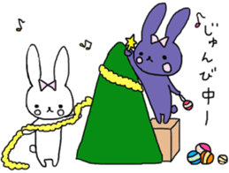 Usagi-no Michiko Xmas & New Year sticker #9171274