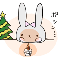 Usagi-no Michiko Xmas & New Year sticker #9171277