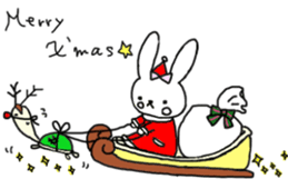 Usagi-no Michiko Xmas & New Year sticker #9171279