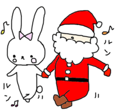 Usagi-no Michiko Xmas & New Year sticker #9171282