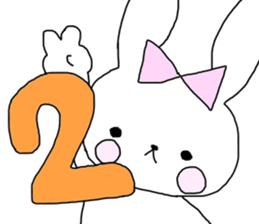 Usagi-no Michiko Xmas & New Year sticker #9171294