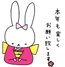 Usagi-no Michiko Xmas & New Year sticker #9171298
