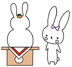 Usagi-no Michiko Xmas & New Year sticker #9171309