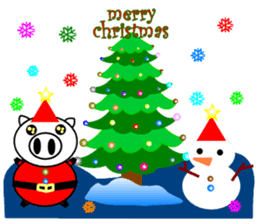 Pig Pig and fat fat (All festival) sticker #9171833