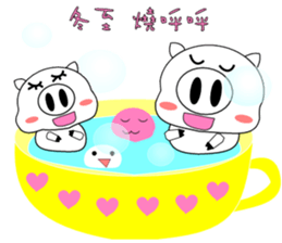 Pig Pig and fat fat (All festival) sticker #9171861