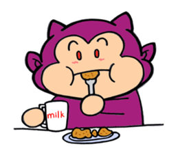 child devil del. sticker #9172073