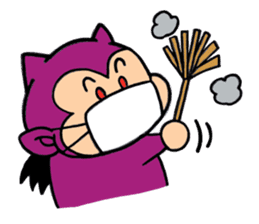 child devil del. sticker #9172077