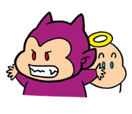 child devil del. sticker #9172081