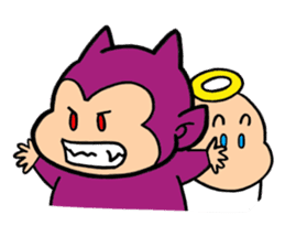 child devil del. sticker #9172081