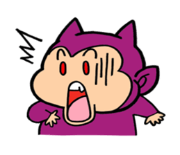 child devil del. sticker #9172093