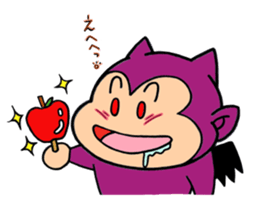 child devil del. sticker #9172096