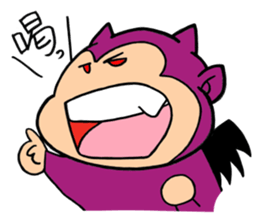 child devil del. sticker #9172099